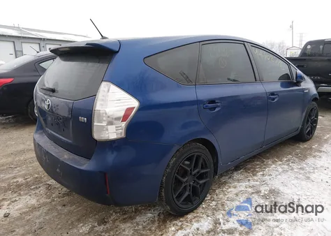 2013 Toyota Prius V Two from USA, damaged, VIN JTDZN3EU5D3237965